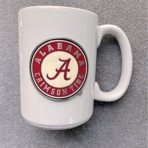 Alabama Crimson Tide Mug with Pewter 3D Logo